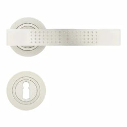 Würth Türdrücker ZD 21, Rosette BB, PZ, WC, Vernickelt