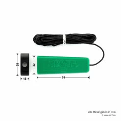 Hörmann Schaltseilverlängerung Für Notentriegelung, 2 X 4 Meter -Sonax Geschaft 3000 hoermann schaltseilverlaengerung fuer notentriegelung gruen breite laenge