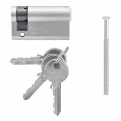 Hörmann Profil-Halbzylinder, 45,5 + 10 Mm, Links, TS 16 -Sonax Geschaft 3014860 hoermann profil halbzylinder 45 5 10 mm links ts 16 lieferumfang