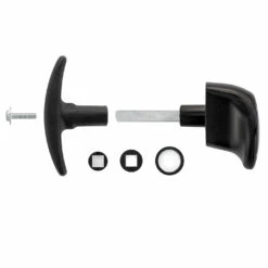 Hörmann Torgriffgarnitur Schwarz, Stiftlänge 73,5 Mm, TS 0,75/1,5/3 -Sonax Geschaft 3024989 hoermann torgriffgarnitur schwarz stiftlaenge 73 5 mm ts 075 15 3 deteilansicht