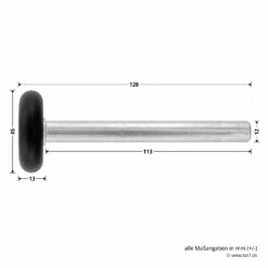 Hörmann Laufrolle Mit Kugellager, BR 30/40/50, Edelstahl -Sonax Geschaft 3053384 hoermann laufrolle typ k kugellager edelstahl masse