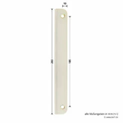 Hörmann Winkelschließblech 92 Mm Für Holz-Nebentüren -Sonax Geschaft 3054221 hoermann winkelschliessblech 92 mm fuer holz nebentueren masse seite