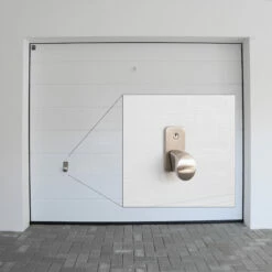 Hörmann Torgriffgarnitur, TS 42,5 Mm, Edelstahl Gebürstet, PZ -Sonax Geschaft 3059741 hoermann torgriffgarnitur ts 425 mm edelstahl gebuerstet pz anwendungsbeispiel