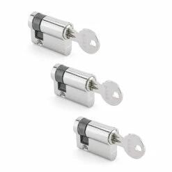 Hörmann Profilhalbzylinder, Gleichschließend, 3 Stück