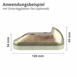 Hörmann Auflaufbock Als Bodenanschlag Für Drehtore -Sonax Geschaft 436234 hoermann auflaufbock als bodenanschlag fuer drehtore anwendung
