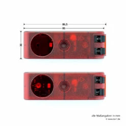 Hörmann Einweg-Lichtschranke EL 101 -Sonax Geschaft 436294 hoermann einweg lichtschranke el 101 breite laenge draufsicht