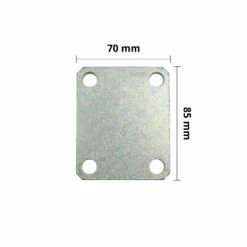 Hörmann Pfeiler-Konterplatte, Stahl Verzinkt, Ohne Gewindestangen -Sonax Geschaft 436332 og hoermann pfeiler konterplatte ohne gewindestangen bemasst