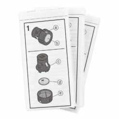 Hörmann Handsender EcoStar RSZ 1, 433 MHz RC Rolling Code, Schwarz -Sonax Geschaft 436457 hoermann handsender ecostar rsz 1 433 mhz rc rolling code schwarz bedienungsanleitung