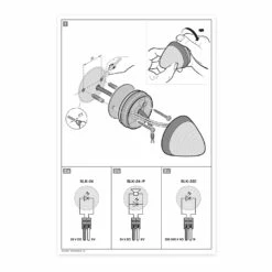 Hörmann LED Signalleuchte SLK Gelb 230 V -Sonax Geschaft 436516 hoermann led signalleuchte slk gelb 230 v anleitung