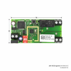 Hörmann 2-Kanal-Relais-Empfänger HET/S 2, BiSecur -Sonax Geschaft 436728 hoermann 2 kanal relais empfaenger het s 2 bisecur platine masse
