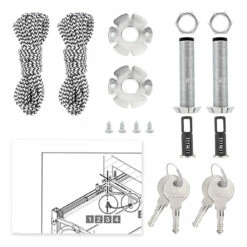 Hörmann Notentriegelung NET 4-2, 2er-Set, Gleichschließend -Sonax Geschaft 437198 hoermann notentriegelung net 4 2 2er set gleichschliessend lieferumfang