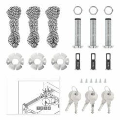 Hörmann Notentriegelung NET 4-3, 3er Set, Gleichschließend -Sonax Geschaft 437199 hoermann notentriegelung net 4 3 3er set gleichschliessend lieferumfang