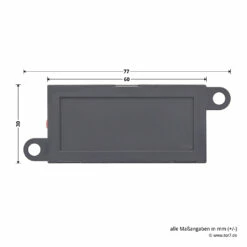 Hörmann 1-Kanal-Empfänger HE 1, 27,015 MHz -Sonax Geschaft 437242 hoermann 1 kanal empfaenger he 1 27 015 mhz breite laenge
