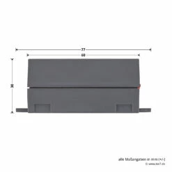 Hörmann 1-Kanal-Empfänger HE 1, 27,015 MHz -Sonax Geschaft 437242 hoermann 1 kanal empfaenger he 1 27 015 mhz hoehe laenge