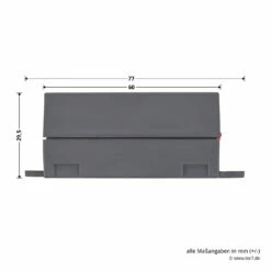 Hörmann 1-Kanal-Empfänger HE 1, 433 MHz -Sonax Geschaft 437381 hoermann 1 kanal empfaenger he 1 433 mhz masse 2
