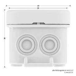 Hörmann 2-Kanal-Relais-Empfänger HET 2, 868 MHz -Sonax Geschaft 437485 hoermann 2 kanal relais empfaenger het 2 868 mhz breite hoehe