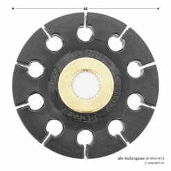 Hörmann Antriebsscheibenhalter Mit Antriebsscheibe Für FS10 -Sonax Geschaft 437747 hoermann antriebsscheibenhalter mit antriebsscheibe fuer fs10 scheibe durchmesser
