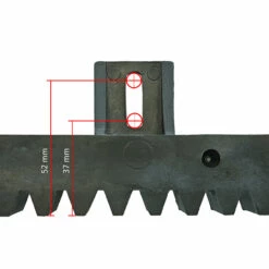 Hörmann Kunststoff-Zahnstange S6, Befestigung Oben -Sonax Geschaft 438631 hoermann kunststoff zahnstange s6 detailansicht