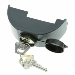 Hörmann Schlosskappe Abschließbar Als Abdeckung Notentriegelung DTA -Sonax Geschaft 438708 hoermann schlosskappe abschliessbar als abdeckung notentriegelung dta seitenansicht