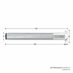 Hörmann Hülse Notentriegelung NET 13 -Sonax Geschaft 439782 hoermann huelse notentriegelung net 13 masse