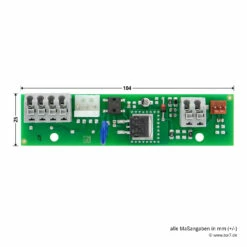 Hörmann Anschlussplatine Für VersaMatic, RotaMatic Und RotaMatic Akku -Sonax Geschaft 439974 hoermann anschlussplatine fuer rotamatic und rotamatic akku vorderseite