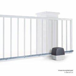 Hörmann Schiebetorantrieb EcoStar Portronic-S 4000 -Sonax Geschaft 4511230 hoermann schiebetorantrieb ecostar portronic s 4000 montagebeispiel