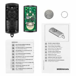 Hörmann Handsender HSE 4, BiSecur, Struktur Komplett Schwarz -Sonax Geschaft 4511736 hoermann handsender hse 4 bisecur struktur komplett schwarz lieferumfang