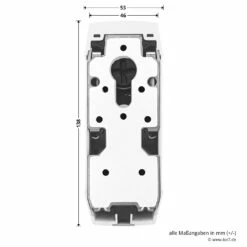 Hörmann Funk-Türschlossantrieb SmartKey -Sonax Geschaft 4511787 hoermann funk tuerschlossantrieb smartkey weiss breite und laenge