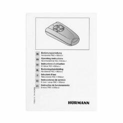 Hörmann Handsender EcoStar RSC 4, 433 MHz BiSecur -Sonax Geschaft 4511868 hoemann handsender ecostar rsc 4 433 mhz bisecur bedienungsanleitung