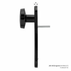 Hörmann Feuerschutz-Wechselgarnitur Typ D110 In Kunststoff Schwarz -Sonax Geschaft 454685 hoermann feuerschutz wechselgarnitur typ d 110 in kunststoff schwarz griff aussen tiefe