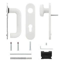 Hörmann FS Wechselgarnitur D110 Kurzschild PZ, Weiß -Sonax Geschaft 454688 hoermann fs wechselgarnitur d 110 pz kurzschild polyamid weiss gleitlager lieferumfang