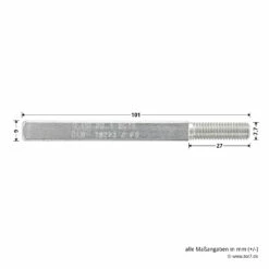 Hörmann FS Wechselgarnitur D110 Kurzschild PZ, Weiß -Sonax Geschaft 454688 hoermann fs wechselgarnitur d 110 pz kurzschild polyamid weiss gleitlager stift