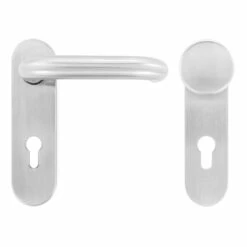 Hörmann FS Wechselgarnitur D110 Kurzschild PZ, Edelstahl