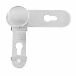 Hörmann FS Wechselgarnitur D110 Kurzschild PZ, Edelstahl -Sonax Geschaft 454690 hoermann fs wechselgarnitur d 110 kurzschild pz gleitlager knopf k 130 edelstahl knauf draufsicht