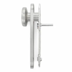 Hörmann FS Wechselgarnitur D110 Kurzschild PZ, Edelstahl -Sonax Geschaft 454690 hoermann fs wechselgarnitur d 110 kurzschild pz gleitlager knopf k 130 edelstahl knauf seitenansicht