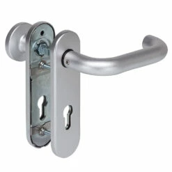 Hörmann Feuerschutz-Wechselgarnitur Typ D110 PZ, Aluminium -Sonax Geschaft 454691 hoermann fs wechselgarnitur d 110 antipanik innenansicht