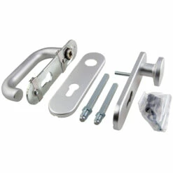 Hörmann Feuerschutz-Wechselgarnitur Typ D110 PZ, Aluminium -Sonax Geschaft 454691 hoermann fs wechselgarnitur d 110 antipanik lieferumfang