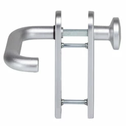 Hörmann Feuerschutz-Wechselgarnitur Typ D110 PZ, Aluminium -Sonax Geschaft 454691 hoermann fs wechselgarnitur d 110 antipanik seitenansicht rechts