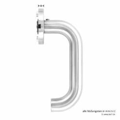 Hörmann FS Wechselgarnitur D110 Rosette PZ, Edelstahl -Sonax Geschaft 454742 hoermann fs wechselgarnitur d110 pz rosette edelstahl gleitlager griff