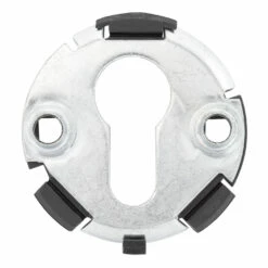 Hörmann FS Wechselgarnitur D110 Rosette PZ, Edelstahl -Sonax Geschaft 454742 hoermann fs wechselgarnitur d110 pz rosette edelstahl gleitlager grundplatte rueckseite