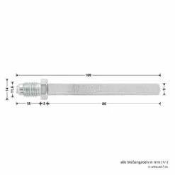 Hörmann FS Wechselgarnitur D110 Rosette PZ, Edelstahl -Sonax Geschaft 454742 hoermann fs wechselgarnitur d110 pz rosette edelstahl gleitlager masse stift