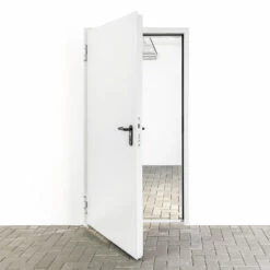 Hörmann Brandschutztür T30 H3-1 OD -Sonax Geschaft 460478 hoermann feuerschutztuer t30 h3 1 od geoeffnet