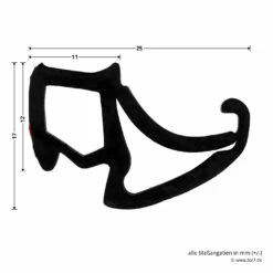 Hörmann Zargendichtung P131, 5500 Mm -Sonax Geschaft 501102 hoermann zargendichtung p131 5500 mm masse