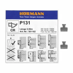 Hörmann Zargendichtung P131, 5500 Mm -Sonax Geschaft 501102 hoermann zargendichtung p131 5500 mm zubehoer