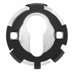 Hörmann FS Drückergarnitur D110 Rosette PZ, Alu -Sonax Geschaft 535346 hoermann fs drueckergarnitur d110 pz rosette alu f1 gleitlager grundplatte