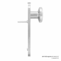 Hörmann FS Wechselgarnitur D210 Kurzschild PZ, Edelstahl -Sonax Geschaft 545723 hoermann fs wechselgarnitur d210 pz kurzschild edelstahl gleitlager knauf masse