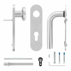 Hörmann FS Wechselgarnitur D210 Kurzschild PZ, Edelstahl -Sonax Geschaft 545723 hoermann fs wechselgarnitur d210 pz kurzschild edelstahl gleitlager lieferumfang