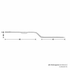 Hörmann Dübellaschen S61 -Sonax Geschaft 549521 hoermann duebellaschen lasche seite masse