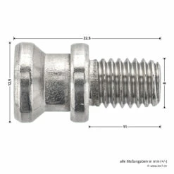 Hörmann Systemschraube Für Aluminumhaustüren -Sonax Geschaft 5999017 hoermann systemschraube fuer tc 80 tueren masse