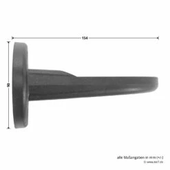 Hörmann Wandhalterung Für Drehspiegel-Signalleuchte -Sonax Geschaft 637182 hoermann winkelmontage fuer drehspiegel signalleuchte masse seite